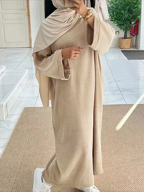 Abaya Turca Beige