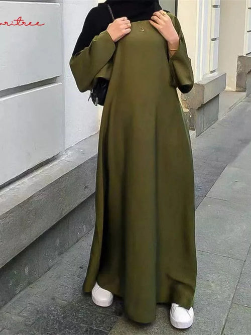 Vestido Satinado Eid