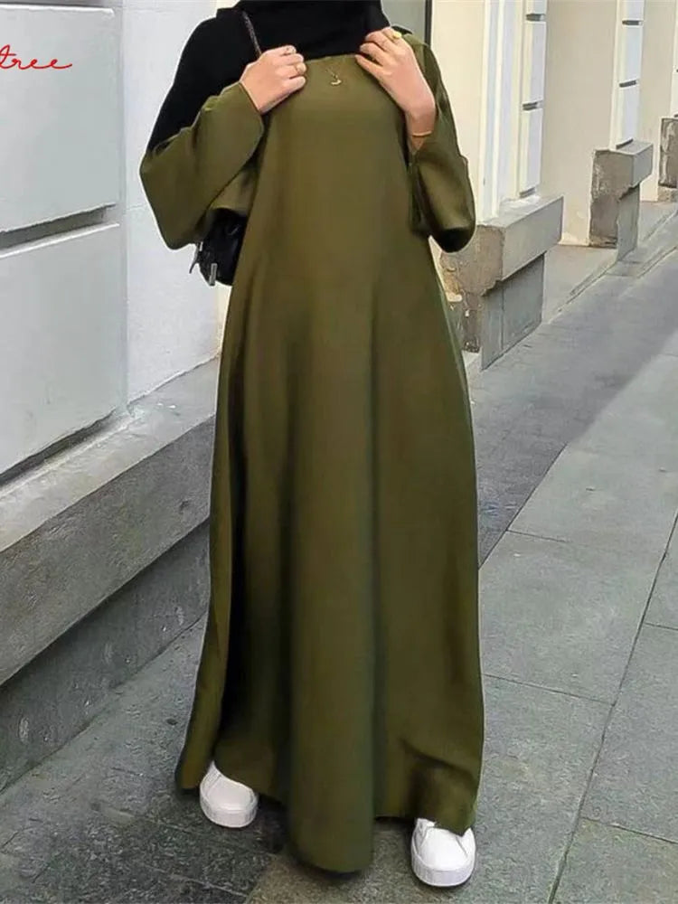 Vestido Satinado Eid