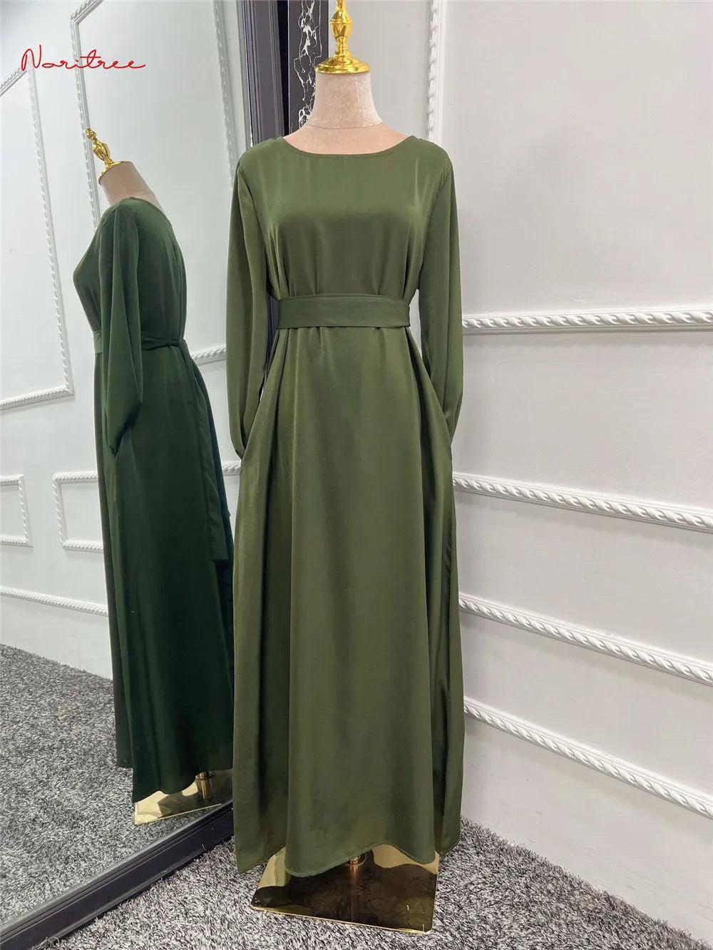 Vestido Satinado Eid